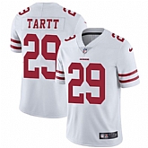 Nike Men & Women & Youth 49ers 29 Jaquiski Tartt White NFL Vapor Untouchable Limited Jersey,baseball caps,new era cap wholesale,wholesale hats